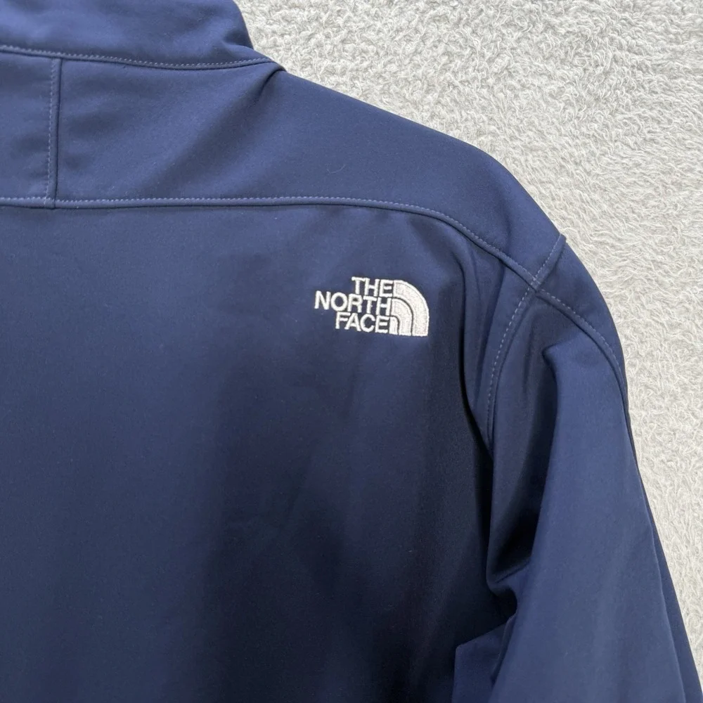 The North Face NF Apex Bionic 3 Windwall Softshell Jacket Men's XL Navy‎ Blue